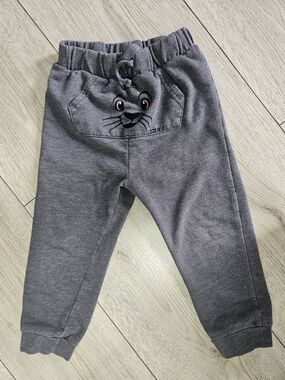 5/20$ Disney Baby Simba Lion King Grey Jogger Pants Toddler 18-24M Charcoal🩷